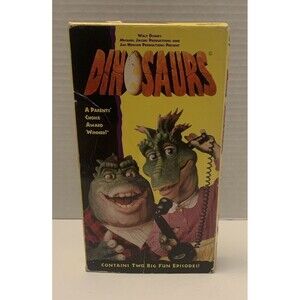 Dinosaurs TV Show Volume 5 (VHS, 1992) When Food Goes Bad Fran Live